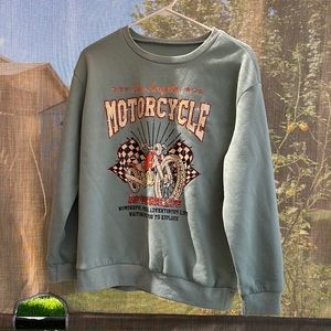 Motorcycle Los Angeles crewneck sweatshirt